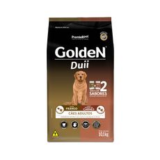 Ração Golden Duii para Cães Adultos Sabor Frango e Carne - 10,1kg