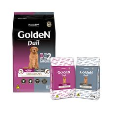 Ração Golden Duii para Cães Adultos Sabor Salmão com Ervas e Cordeiro com Arroz - 10,1kg