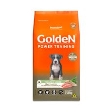 Ração Golden Power Training para Cães Filhotes Sabor Frango e Arroz - 15kg