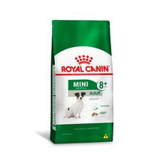 Ração Seca Royal Canin Mini Adult 8+ para Cães Adultos de Porte Pequeno com 8 Anos ou mais