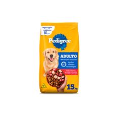 Ração Pedigree para Cães Adultos de Porte Médio e Grande Sabor Carne, Frango e Cereais