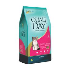 Ração Qualiday para Gatos Filhotes Sabor Frango