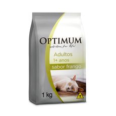 Ração Optimum para Gatos Adultos 1+ anos sabor Frango