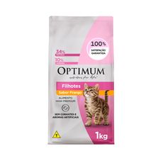 Ração Optimum para Gatos Filhotes de 2 à 12 meses sabor Frango