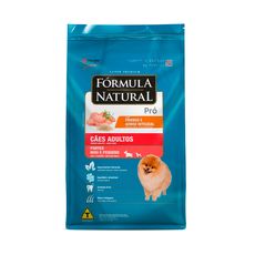 Ração Fórmula Natural Pró para Cães Adultos de Porte Mini e Pequeno Sabor Frango e Arroz Integral