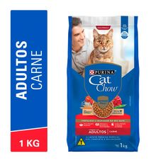 Ração Cat Chow para Gatos Adultos Sabor Carne