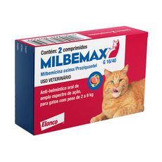 Vermífugo Milbemax para Gatos 16/40mg