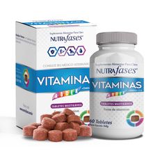 Suplemento Alimentar Nutrafases Vitaminas para Cães - 60 Tabletes