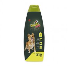 Shampoo cães Powerpets Detox natural limpeza profunda 500ml