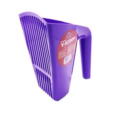 Pá Higiênica Pet Injet V-scoop Furba Lilás para Cães e Gatos