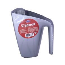 Pá Higiênica Pet Injet V-scoop Furba Prata para Cães e Gatos