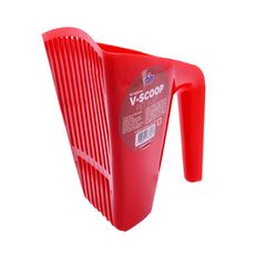 Pá Higiênica Pet Injet V-scoop Furba Vermelho para Cães e Gatos