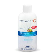 Shampoo Mundo Animal Pulgoff Anti-Pulgas e Carrapatos para Cães 500ml