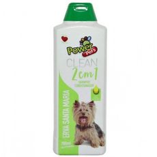 Shampoo cães/gatos Powerpets Erva Sta Maria 700ml + limpeza