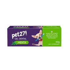 Pasta de dente Pet27 gel creme dental Menta 60g hálito