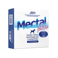Mectal Plus Mundo Animal para Cães 30kg
