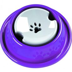 Bebedouro cães boia flutuante pelos longos ant formiga lilas