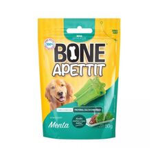 Bifinho petisco bone apettit super premium cães menta 50g