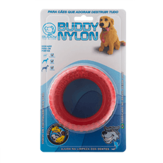 Brinquedo Pet Mordedor Resistente Nylon Pneu Buddy Toys