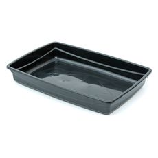 Caixa de areia bandeja higienica p gatos Pop Pet Injet Black