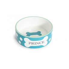 Comedouro porcelana vasilha pote ração agua Prince 400ml AZ