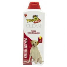 Condicionador cães/gatos Powerpets 700ml + limpeza + perfume
