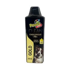 Condicionador cães/gatos Powerpets Gold 700ml +limpeza +perf