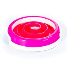Comedouro Truqys Slow Food para Cães e Gatos Rosa