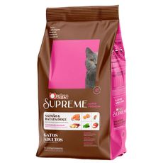 Ração Seca Quatree Supreme Salmão e Batata Doce Gatos Adultos