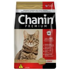 Ração Seca Chanin Mix Coex para Gatos Adultos