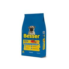 Ração Besser Natural Premium para Cães Adultos Raças Pequenas e Médias 15kg