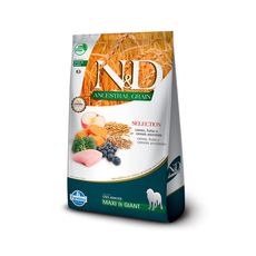 Ração Farmina N&D Ancestral Selection para Cães Adultos de Raças Grandes Sabor Frango - 15kg