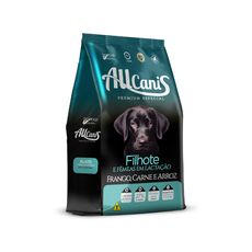 Ração Allcanis Cães Filhotes e Lactantes Frango Carne e Arroz 15kg