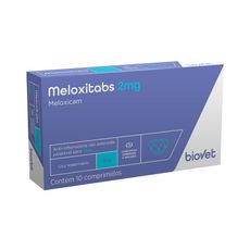 Anti-inflamatório Biovet Meloxitabs para Cães 2,0mg