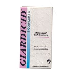 Antibiótico Cepav Giardicid 500mg para Cães e Gatos