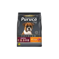 Ração Puruca Cães Adultos Premiu chips 15kg