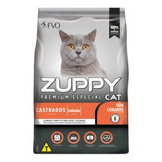 Ração Zuppy Cat Premium Especial Castrados Salmão