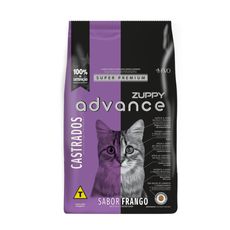 Ração Zuppy Advance Gatos Castrados sabor Frango