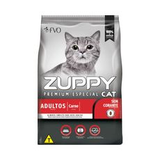 Ração Zuppy Cat Premium Especial Adultos Carne