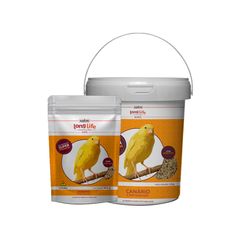 Ração Long Life Pequenos Pets Canário com Sementes.
