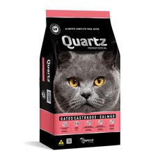 Ração Quartz Gatos Castrados Salmão