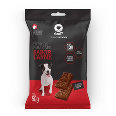 Bifinho Dog 27 para cães Adultos Sabor Carne 50g