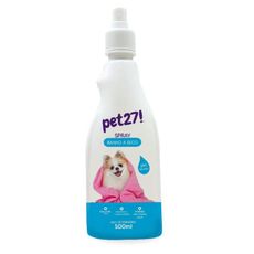 Banho a seco anti odor Pet27 todas as raças 500ml +hig.