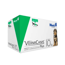 Vermicanis Plus 800mg - 1 Blisters com 4 Comprimidos - World Veterinária