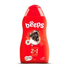 Shampoo e condicionador Beeps melancia cães + perfume 500ml