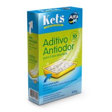 Aditivo antiodor p/ areia sanitaria kets bandeja gato 500g