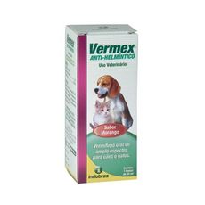 Vermex 20ml Vermifugo oral de amplo aspectro p/ filhotes