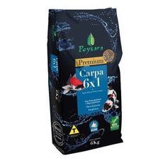 Ração peixes carpas Sticks premium Poytara 6x1 6kg lago