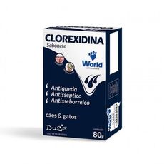 Sabonete Clorexidina cães/gatos antiqueda/séptico/seborreico