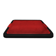 Sanitario Canino higienico Xixi dog banheiro pet vermelho